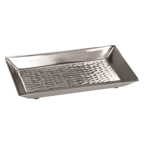 Florentine Hammered Collection Soap Dish, Stainless Steel